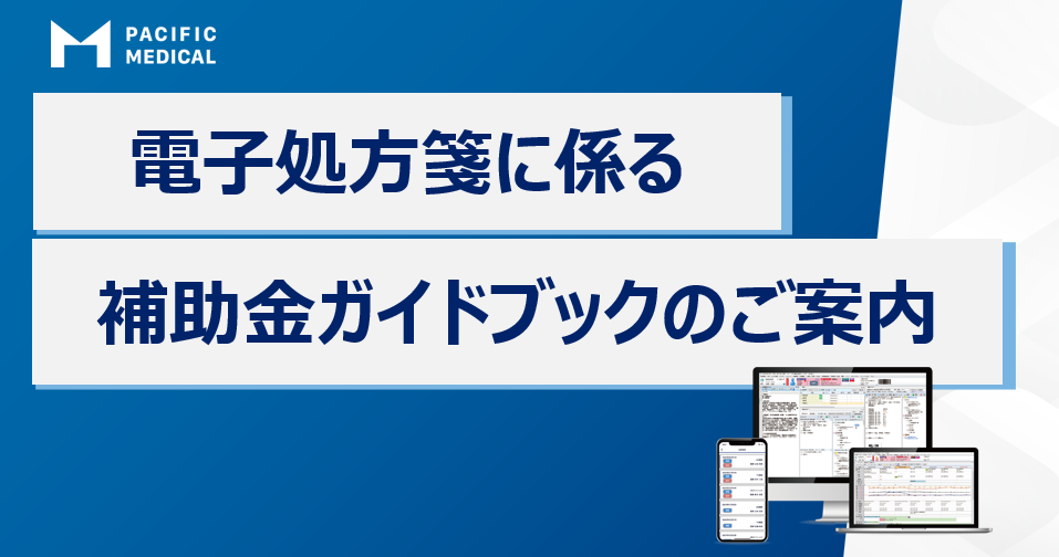 【特典あり】電子処方箋に係る補助金ガイドブックのご案内
